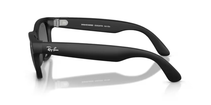 Ray-Ban Meta G2 | RW4012 Wayfarer L | Matte Black Gradient Graphite Polarised