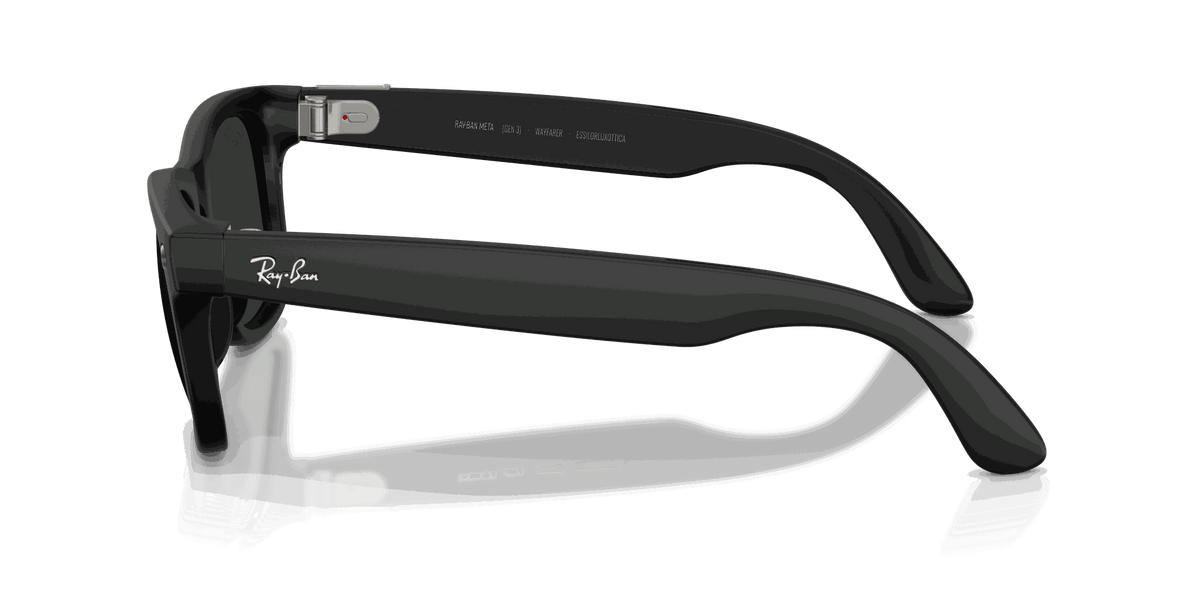 Ray-Ban Meta G3 | RW4011 Wayfarer L | Matte Black Transitions Gen S Graphite Green