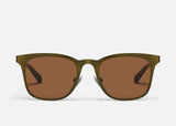 Quay | Flashback | Brushed Olive Brown