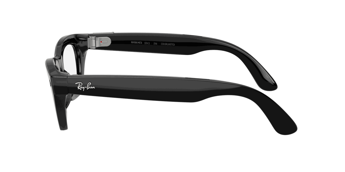 Ray-Ban Meta G3 | RW4015 Zena | Shiny Black Clear BLF&AR