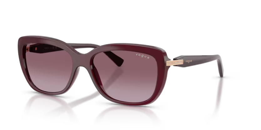 Vogue Eyewear | VO5678SB | Transparent Cherry Gradient Violet