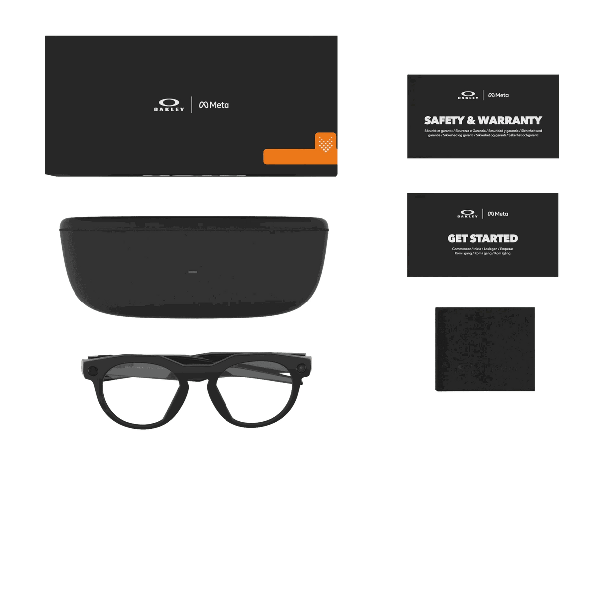 Oakley Meta | OW8002 HSTN | Black Clear