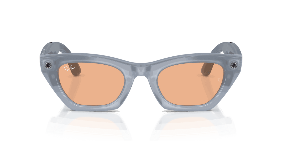 Ray-Ban Meta G3 | RW4015 Zena | Milky Grey Lilac Transitions Copper