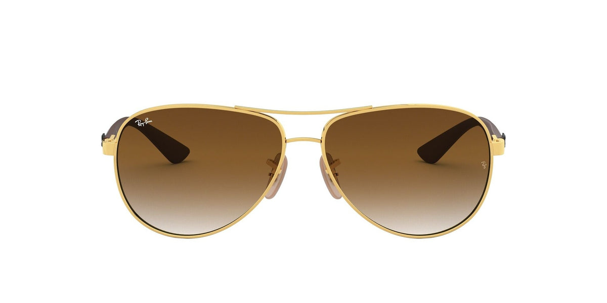 Ray-Ban | RB8313 Aviator Carbon Fibre | Arista Gradient Brown