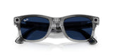 Ray-Ban Meta G2 | RW4012 Wayfarer M | Shiny Transparent Grey Transitions Sapphire