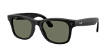 Ray-Ban Meta G3 | RW4011 Wayfarer M | Shiny Black G15 Green Polarised