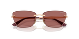 Vogue Eyewear | VO4332S | Rose Gold Dark Purple