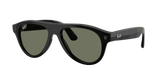 Ray-Ban Meta G3 | RW4016 Aviator | Shiny Black G15 Green Polarised