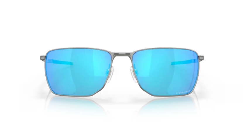 Oakley | OO4142 Ejector | Satine Chrome Prizm Sapphire Lens