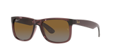 Ray-Ban | RB4165 Justin | Transparent Dark Brown Gradient Polarised
