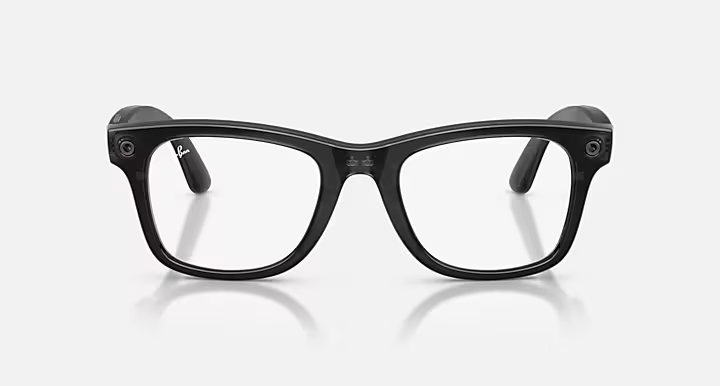Ray-Ban Meta G3 | RW4011V Wayfarer M | Transp. Black Optical