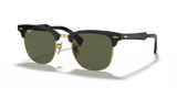 Ray-Ban | 3507 Clubmaster Aluminum | Black Gold Polarised