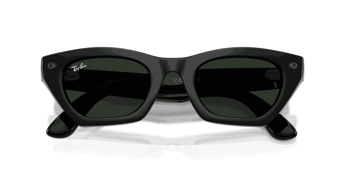 Ray-Ban Meta G3 | RW4015 Zena | Shiny Black Transitions Gen S Graphite Green