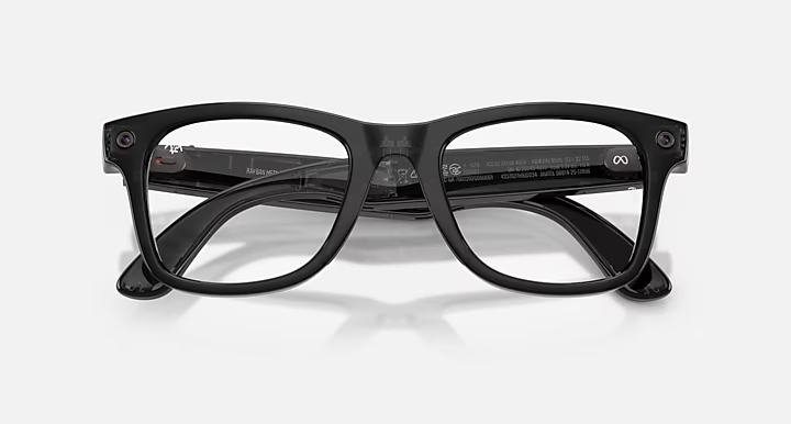 Ray-Ban Meta G3 | RW4011V Wayfarer M | Transp. Black Optical