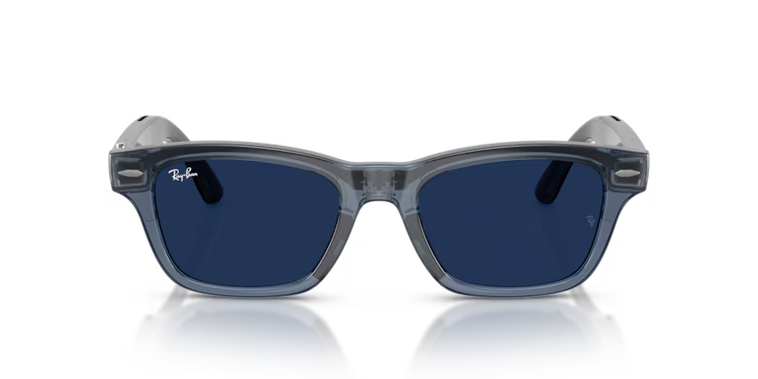 Ray-Ban Meta G3 | RW7005 Burbank L | Transparent Sky Blue Transitions Gen S Sapphire