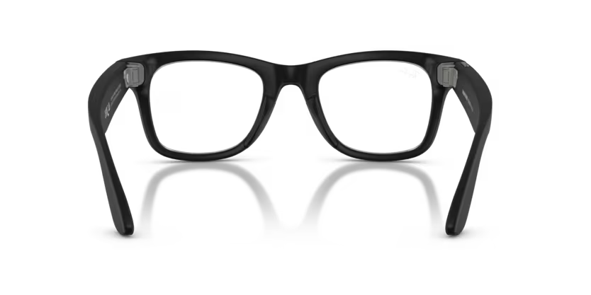 Ray-Ban Meta G2 | RW4012 Wayfarer L | Matte Black Clear
