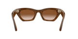 Ray-Ban Meta G3 | RW4015 Zena | Havana Gradient Brown