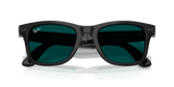 Ray-Ban Meta G3 | RW4011 Wayfarer M | Transp. Black Transitions Aquamarine