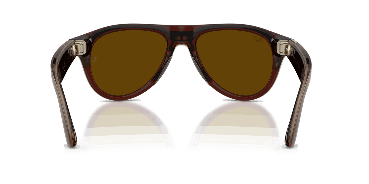 Ray-Ban Meta G3 | RW4016 Aviator | Transp. Umber Transitions Jade