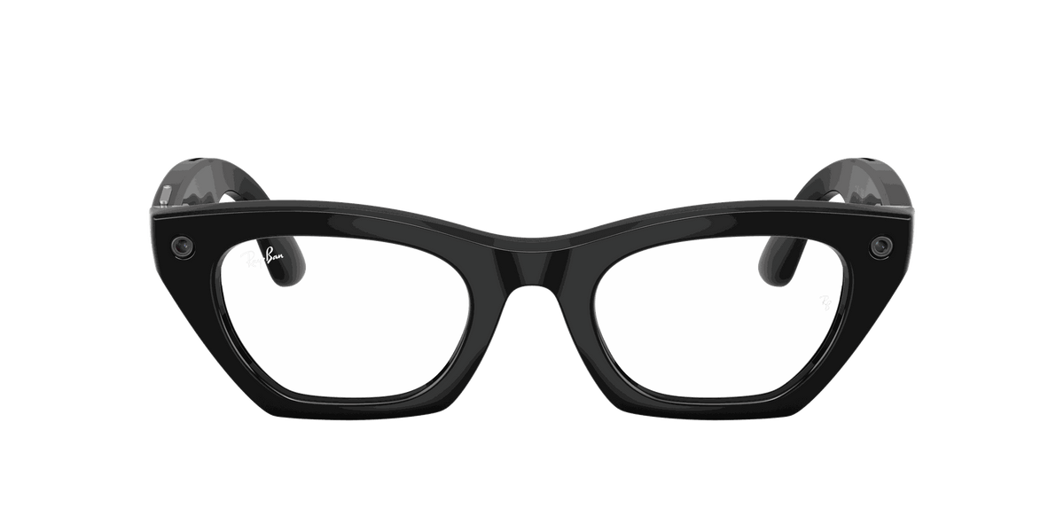 Ray-Ban Meta G3 | RW4015 Zena | Shiny Black Clear BLF&AR