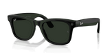 Ray-Ban Meta G3 | RW4011 Wayfarer L | Matte Black Transitions Gen S Graphite Green