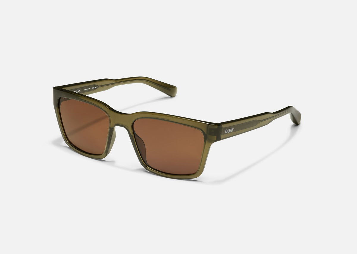 Quay | All Good | Olive Brown Polarised
