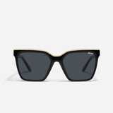 Quay | Level Up | Black Smoke Gold Polarised