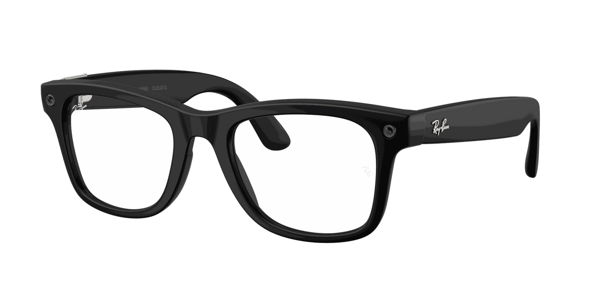 Ray-Ban Meta G3 | RW4011 Wayfarer M | Matte Black Clear BLF&AR