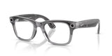 Ray-Ban Meta G2 | RW4012 Wayfarer M | Shiny Transparent Grey Transitions Sapphire