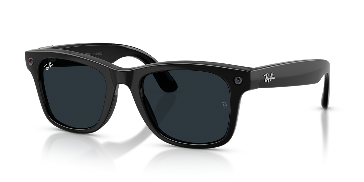 Ray-Ban Meta G3 | RW4011 Wayfarer L | Shiny Black Transitions Gen S Grey