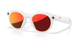 Oakley Meta | OW8002 HSTN | Warm Grey-Prizm Ruby