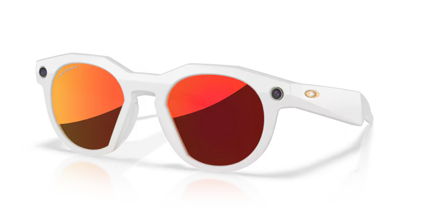Oakley Meta | OW8002 HSTN | Warm Grey-Prizm Ruby